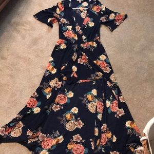 One piece, short/romper with skirting. Worn once.